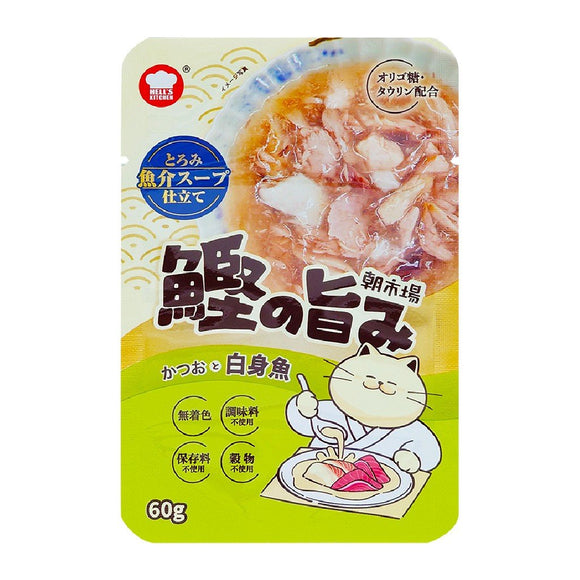Hell's Kitchen 地獄廚房 - 朝市場鰹魚+白身魚湯包60g [新產品]
