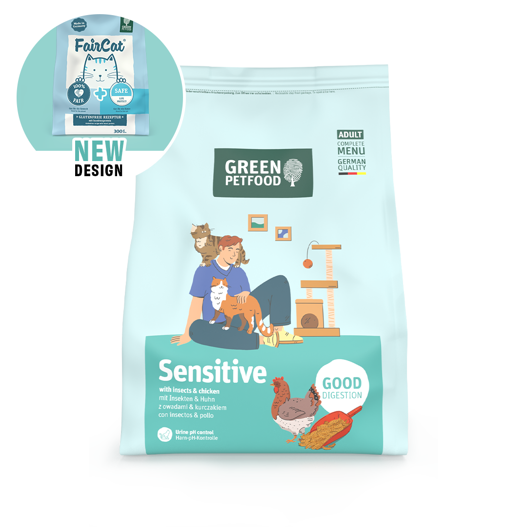 Cat Food with sensistive stomach - Faircat 7.5kg