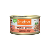 Instinct -  無穀物三文魚片肉汁主食罐 3Oz - MeowCamp