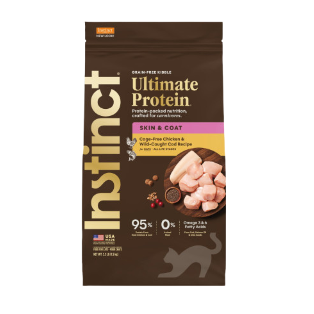Instinct - 本能頂級蛋白[雞肉鱈魚]全貓乾糧10Lb