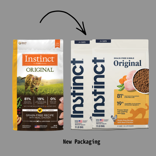 Instinct本能 - 無穀物雞肉貓乾糧配方11Lb X2 [新包裝]