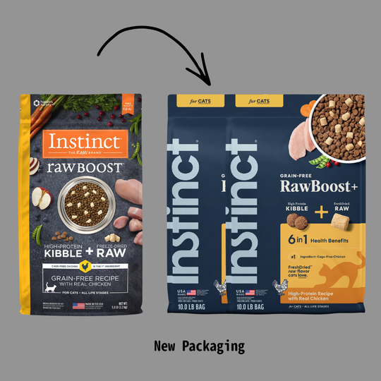 Instinct - 生肉雞肉配方無穀物貓糧 10Lb x2 [New Packaging]
