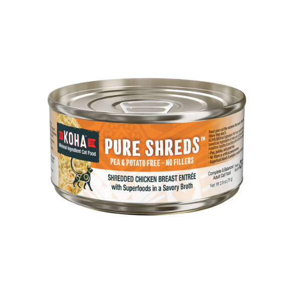 KOHA肉絲主食罐 -雞胸79g [近期促銷 Exp Date: Sep 2025]