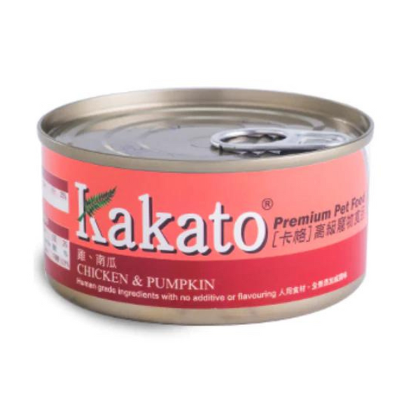 Kakato卡格 - 雞、南瓜 (貓狗罐頭)170g
