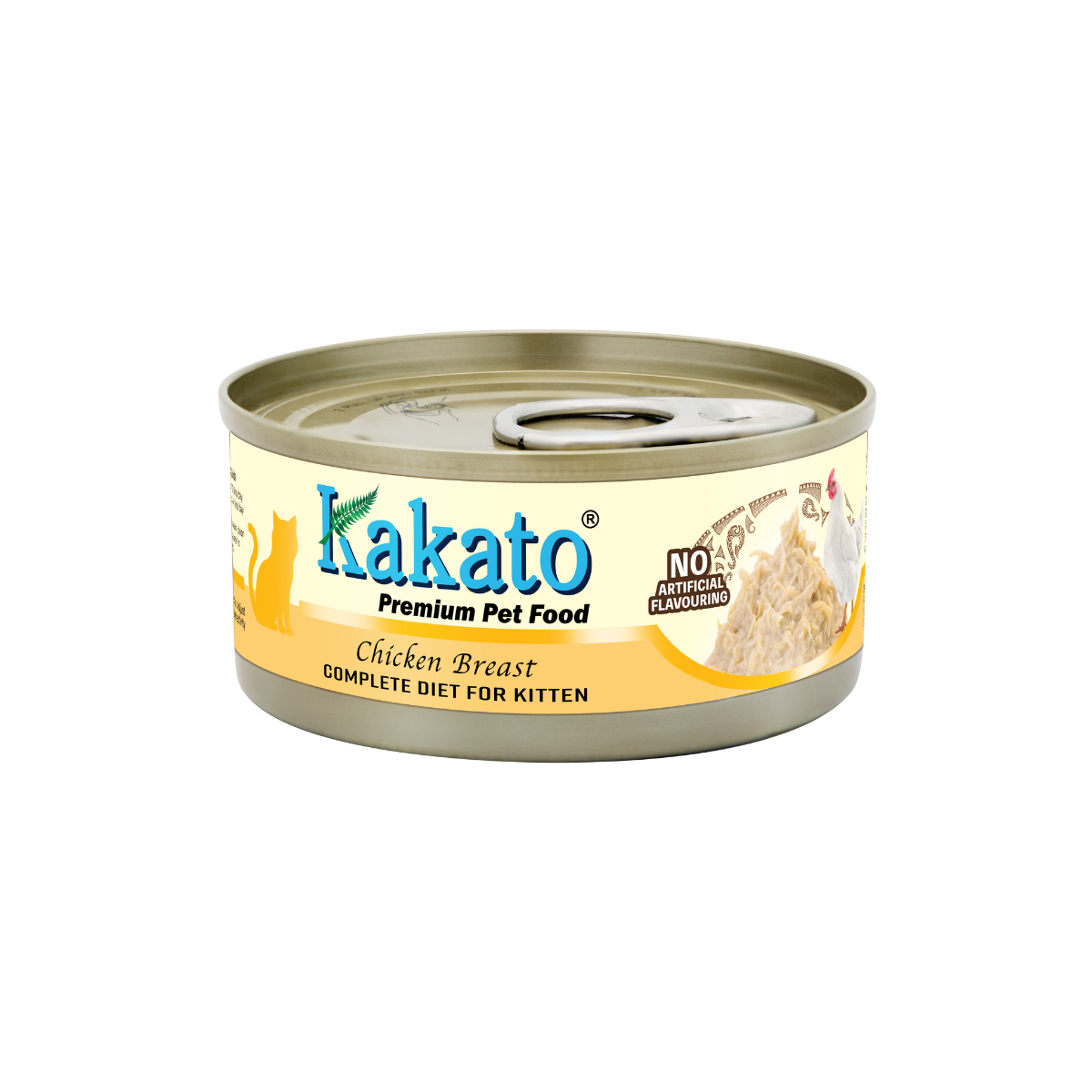 Kakato 全營養主食罐（雞胸）70g｜幼貓 1–12 個月及增重配方