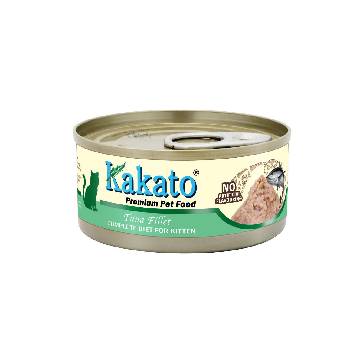 Kakato 全營養主食罐（吞拿魚）70g｜幼貓 1–12 個月及增重配方