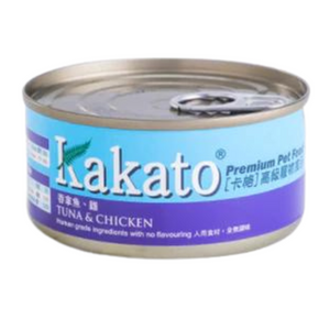 Kakato卡格 - 吞拿魚、雞 (貓狗罐頭)170g