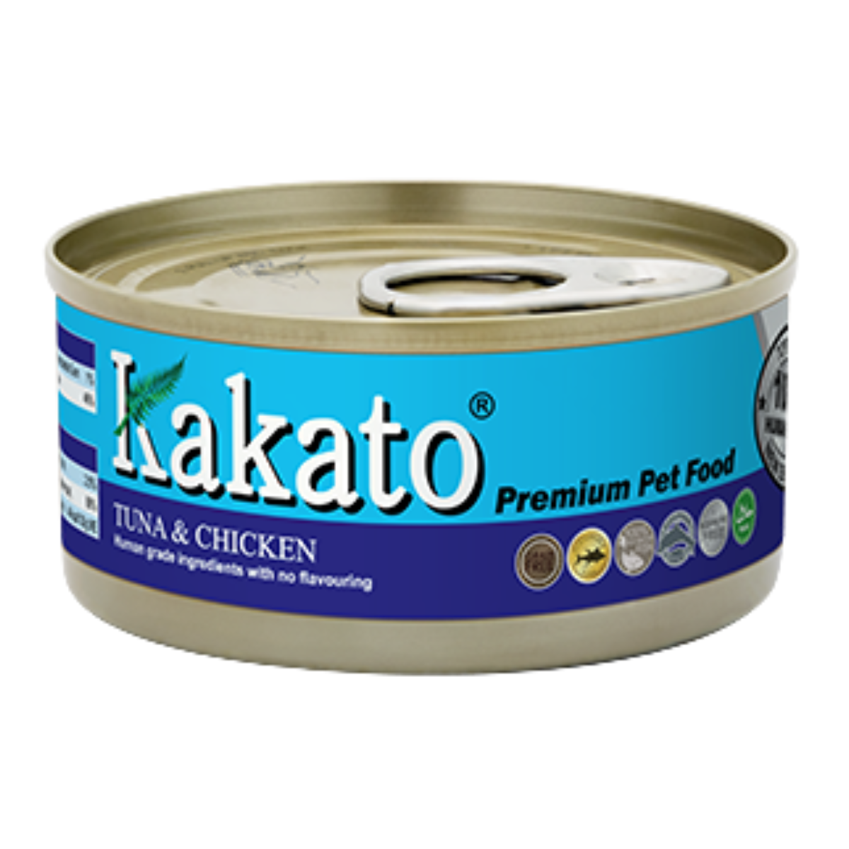 Kakato卡格 - 吞拿魚、雞 (貓狗罐頭)170g
