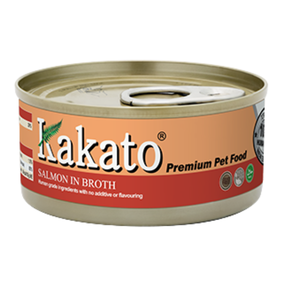 Kakato卡格 - 三文魚、魚湯 (貓狗罐頭)170g