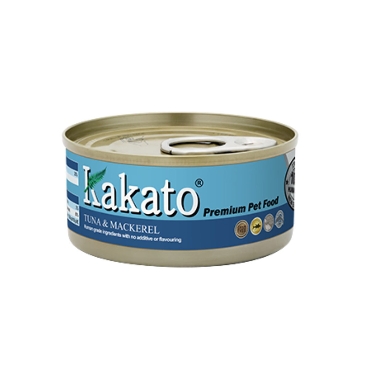 Kakato卡格 - 吞拿魚、鯖花魚 (貓狗罐頭) 70g