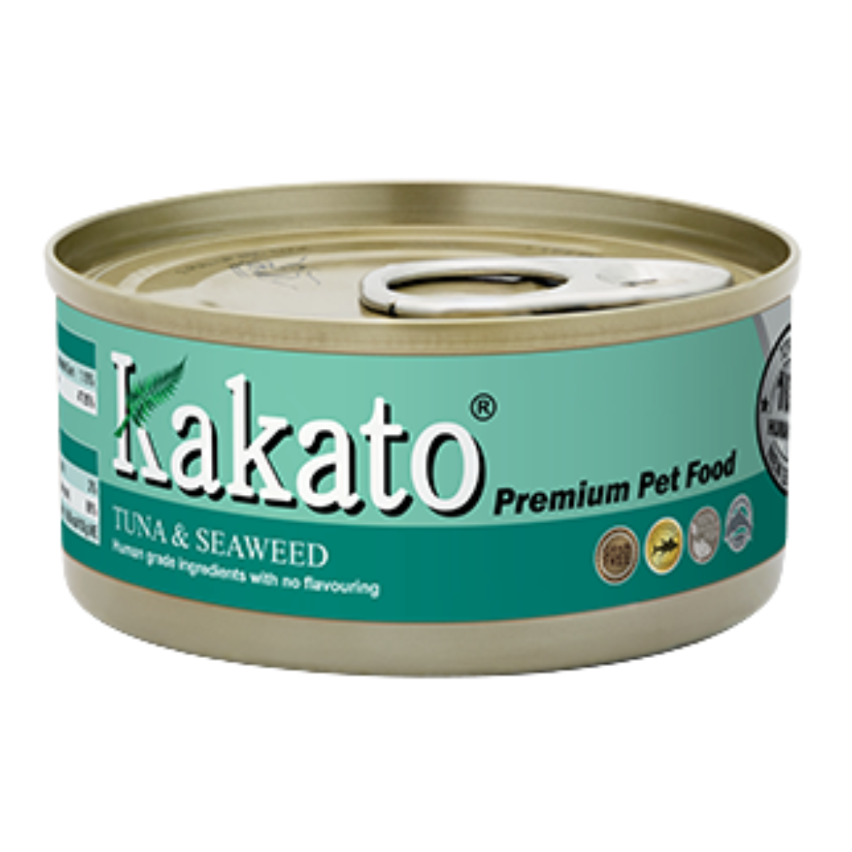 Kakato卡格 - 吞拿魚、紫菜 170g (貓狗罐頭)