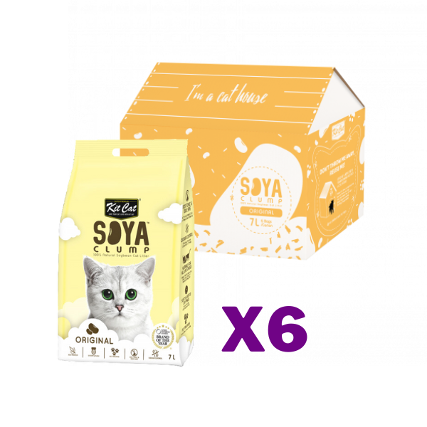 Kit Cat 豆腐貓砂 (原味7L- X6包)