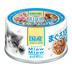 Aixia Miaw Miaw - 沙甸魚吞拿魚貓罐60g (MT-3) [近期促銷 Exp Date: 1 Jun 2024]