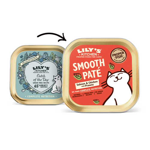 Lily’s Kitchen 天然貓主食罐 – 海鮮雜燴餐 [Exp Date: 25/08/2025]