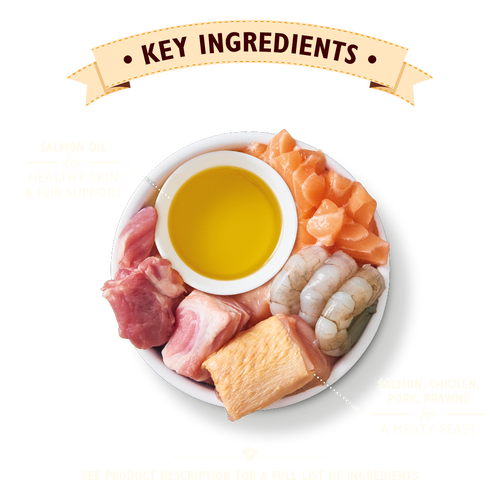 Lily’s Kitchen 天然貓主食罐 – 海鮮雜燴餐 [Exp Date: 25/08/2025]