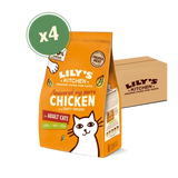 Lily’s Kitchen 天然貓貓糧 – 無穀物滋味雞肉餐2kg X4 Bundle Offer