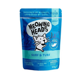 Meowing Heads貓濕糧包 - 沙甸吞拿魚雞牛