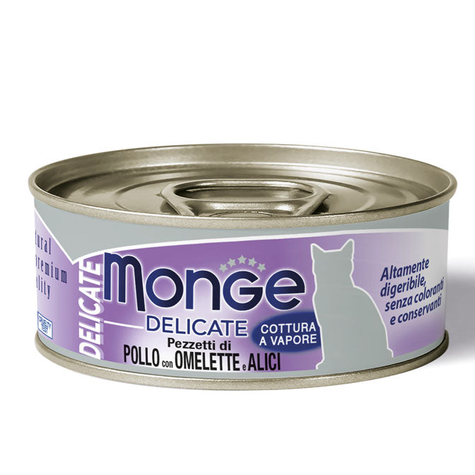 Monge Delicate 系列- 雞肉鯷魚奄列