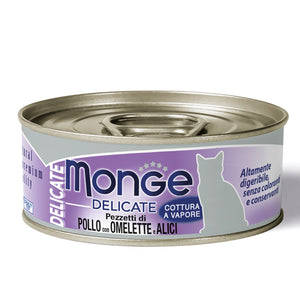 Monge Delicate 系列- 雞肉鯷魚奄列