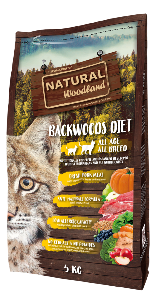 Natural Greatness Woodland - Backwood Diet 全貓豬肉配方 5kg