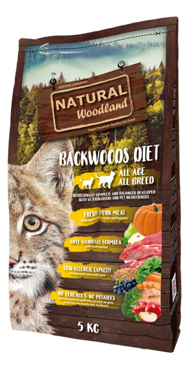 Natural Greatness Woodland - Backwood Diet 全貓豬肉配方 5kg [Limited Offer]