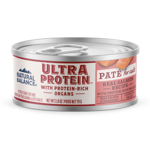 Natural Balance Ultra Protein - 頂級肉醬罐 全齡貓主食 三文魚肉醬