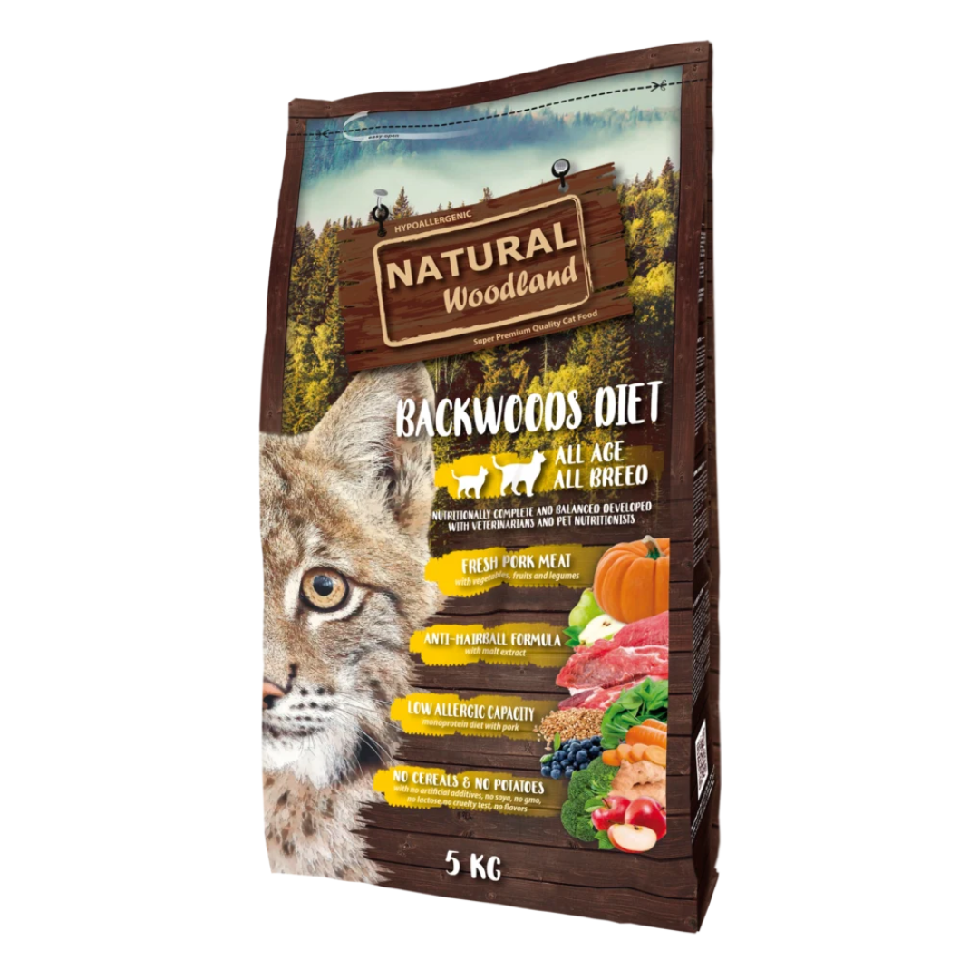 Natural Greatness Woodland - Backwood Diet 全貓豬肉配方 5kg [Limited Offer]