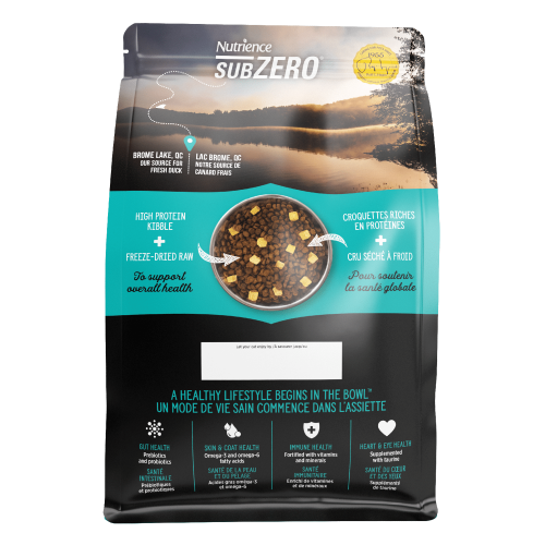 Nutrience SUBZERO 單一蛋白貓糧 -凍乾鮮鴨肉+梨4LB[ [近期促銷 Exp Date: 23 JUN 2026]
