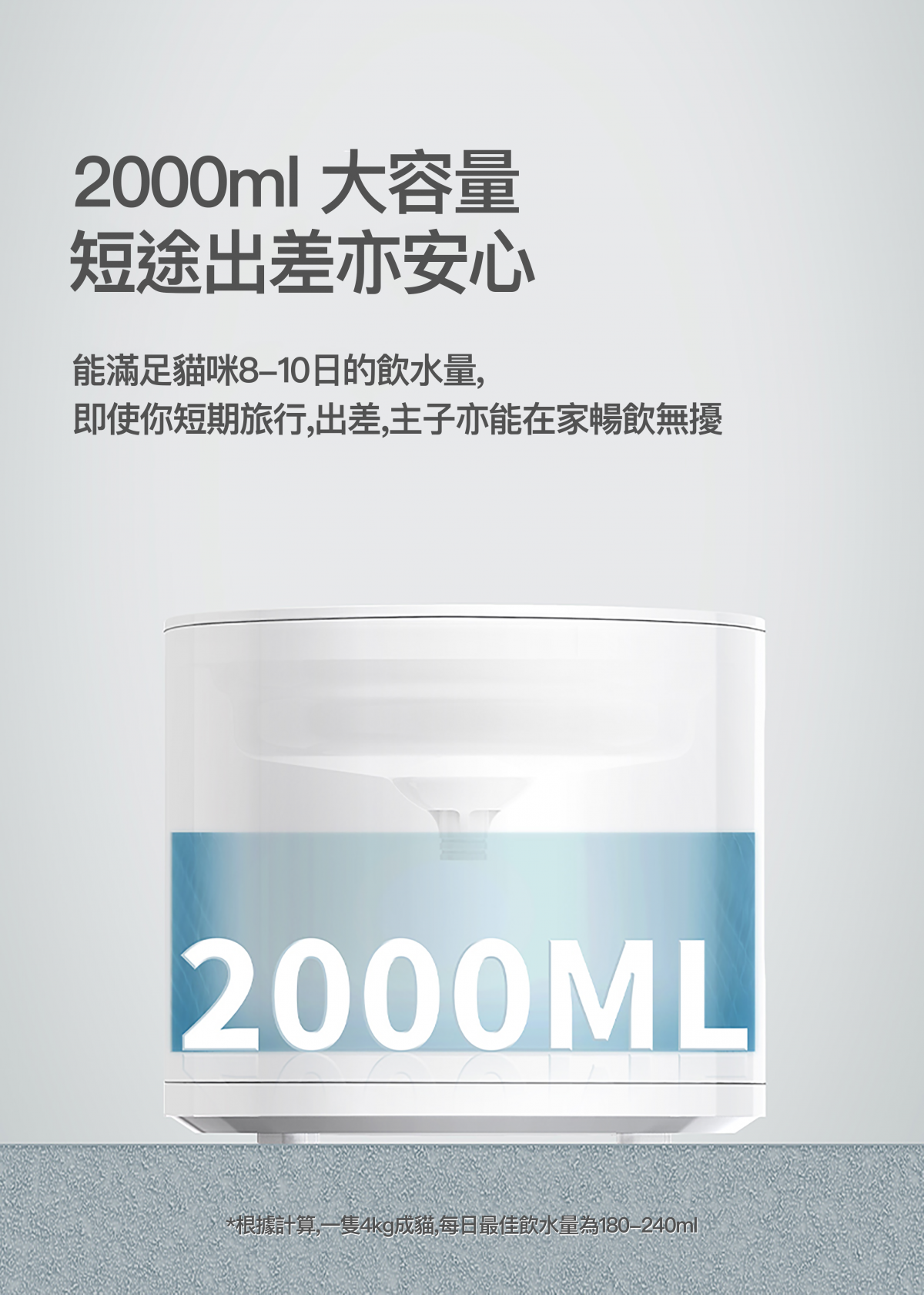 PETKIT - Eversweet SOLO 2無線水泵智能飲水機 [原裝行貨, 1年保養]