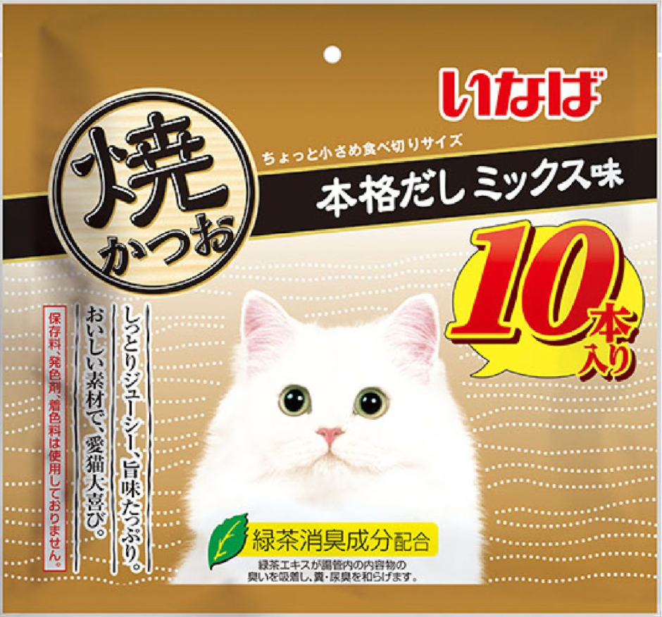 CIAO魚柳 - 燒鰹魚海鮮雜錦味 10本