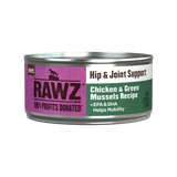 Rawz- 關節保健  雞肉+綠唇貽貝  [肉醬]貓罐頭155g [近期促銷: Exp Date Jun 2026]