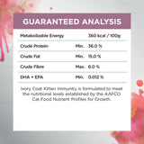 Ivory Coat 免疫力增強幼貓糧 [無穀物雞肉乾糧+生羊肉凍乾] 4Kg