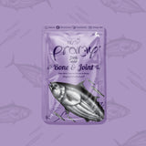 Prampy 功能性貓濕包[肉汁系列] - 強骨健骼 / 高級白肉吞拿魚＋小銀魚70g
