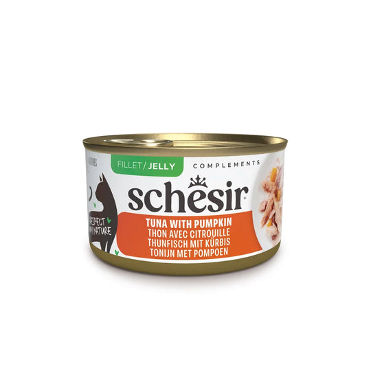 Schesir 雪詩雅 - 吞拿魚南瓜飯[啫喱]貓罐頭70g