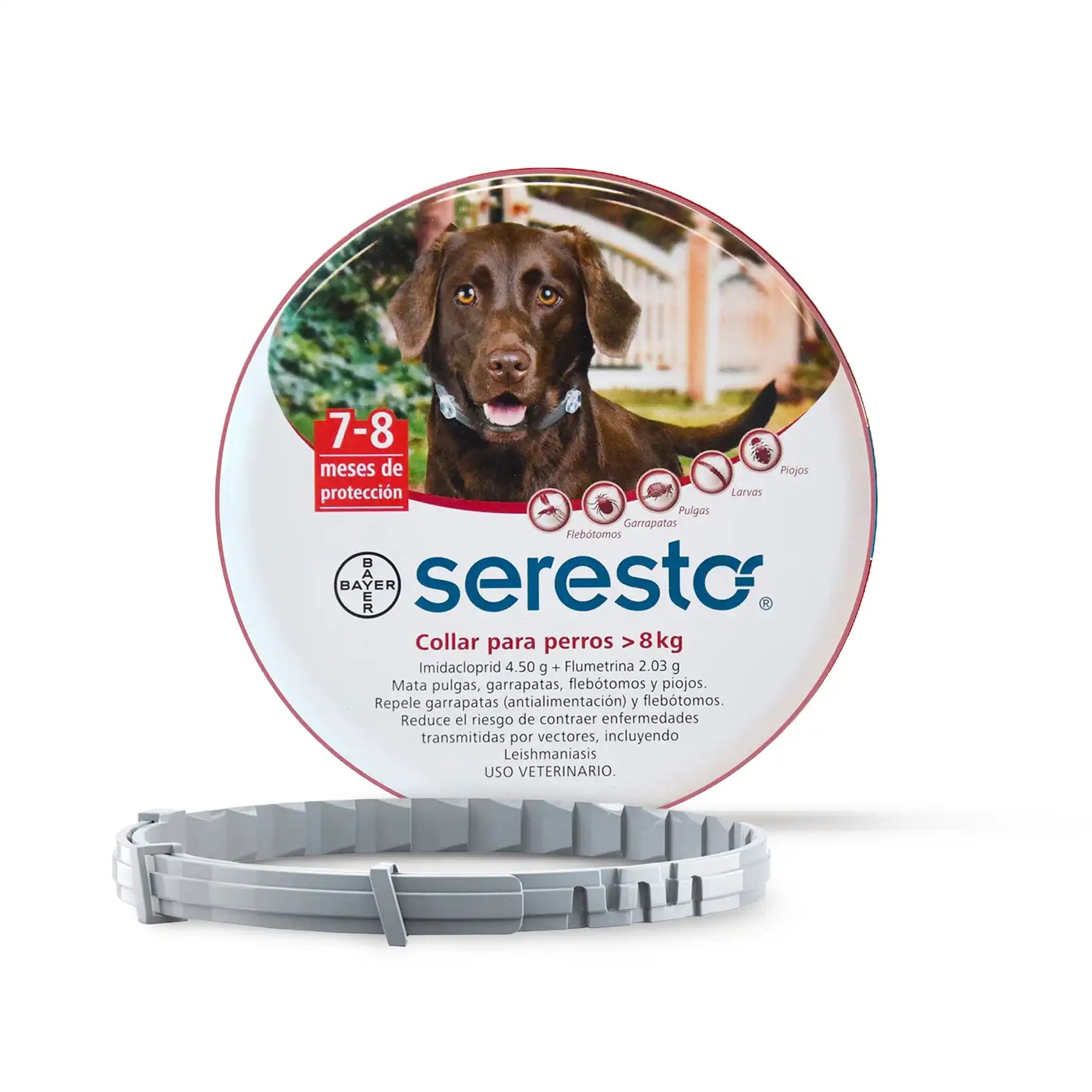 Bayer Seresto 防蚤及牛蜱帶(>8kg狗適用) [Exp Date: Oct 2024]