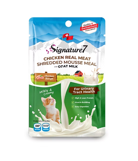 Signature 7 貓貓羊奶餐包 -雞肉+羊奶 [泌尿健康] 70g