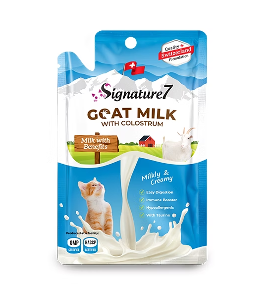 Signature 7 貓貓羊奶餐包 -初乳羊奶餐包 [健康消化]70g