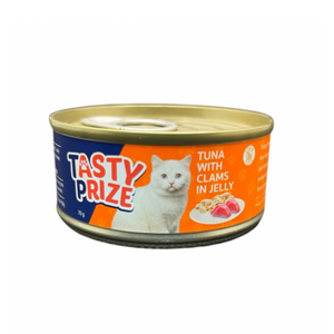 Tasty Prize滋味賞[啫喱貓罐] - 吞拿魚+蜆70g