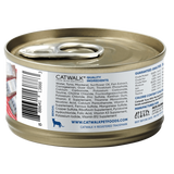 CATWALK貓主食罐頭 - 鰹吞拿魚+鯖魚 80g (深藍) [新包裝]