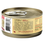 CATWALK貓主食罐頭 - 鰹吞拿魚+小鯷魚 80g (深紅)