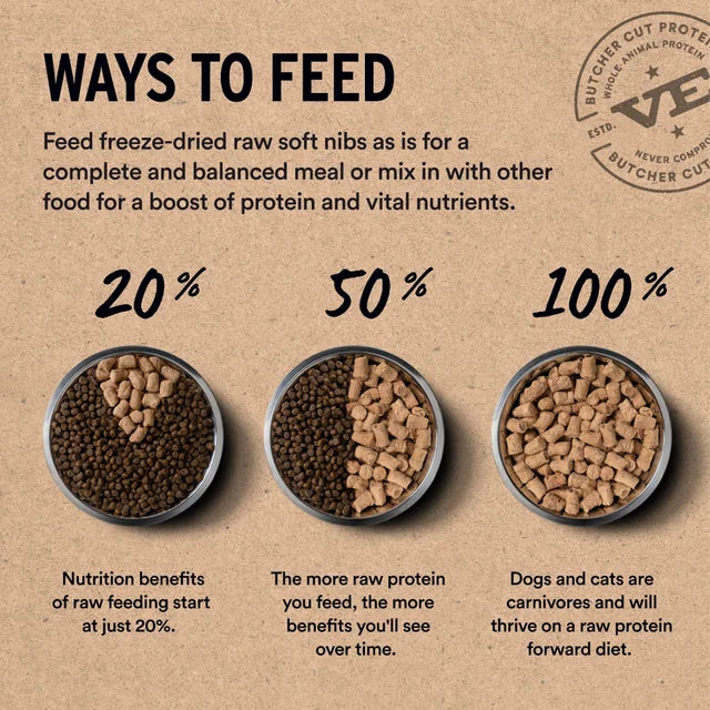 Vital Essentials 火雞貓糧- 凍乾[軟粒]12Oz