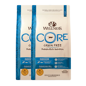Wellness CORE貓糧 - 無穀物室內貓海洋魚配方 11lb X2