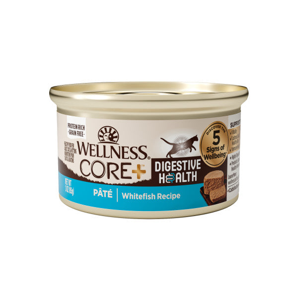 Wellness Core Digestive Health - 腸胃消化機能肉醬貓罐 - [新鮮白魚]3Oz