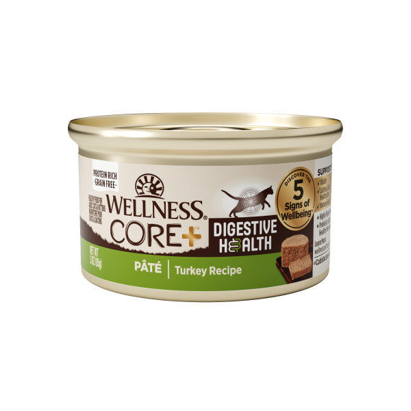 Wellness Core Digestive Health - 腸胃消化機能肉醬貓罐 - [新鮮火雞肉]3Oz