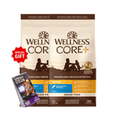 Wellness CORE貓糧 - 無穀物室內貓海洋魚配方 11lb X2 [限量送出💝WELLNESS 2026月曆]