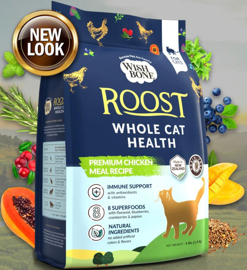 WISHBONE 威斯邦 -  新西蘭無穀全貓糧 (走地雞) 10LBS [ 近期促銷 Exp Date: 09Jun2026]