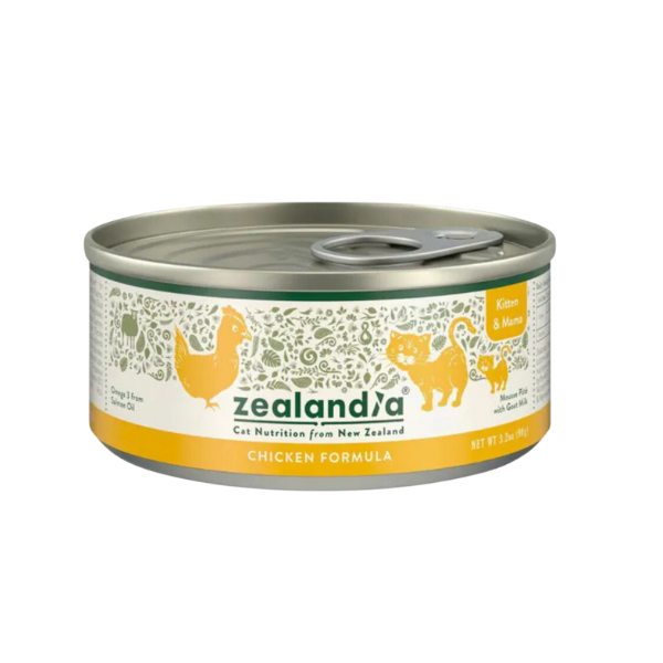 Zealandia - [紐西蘭] 狂野主廚主食罐 幼貓雞慕絲90g [近期促銷 Exp Date: 10Mar2026]