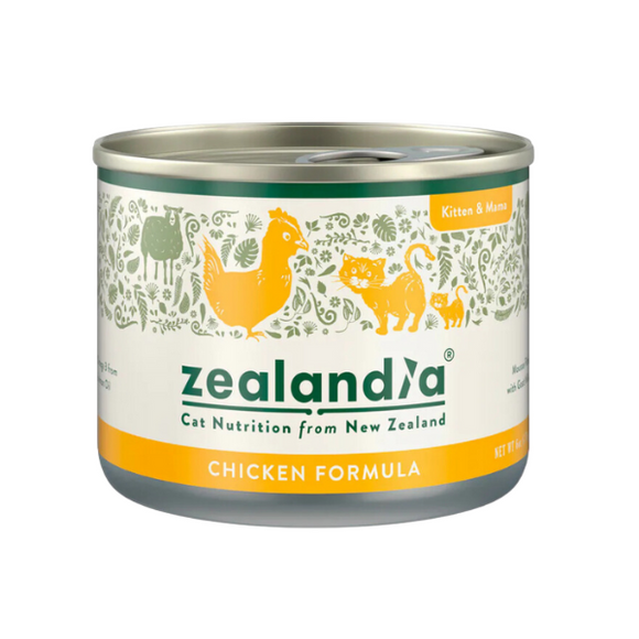 Zealandia - [紐西蘭] 狂野主廚主食罐 幼貓雞慕絲170g