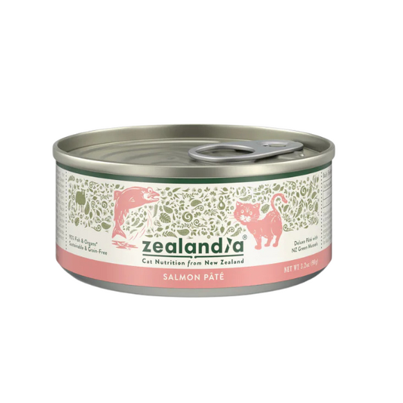 Zealandia - [紐西蘭] 狂野主廚-貓主食罐 三文魚90g [近期促銷 Exp Date: 31 Aug 2025]