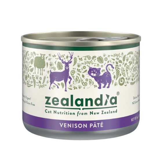 Zealandia - [紐西蘭] 狂野主廚-貓主食罐 曠野鹿170g